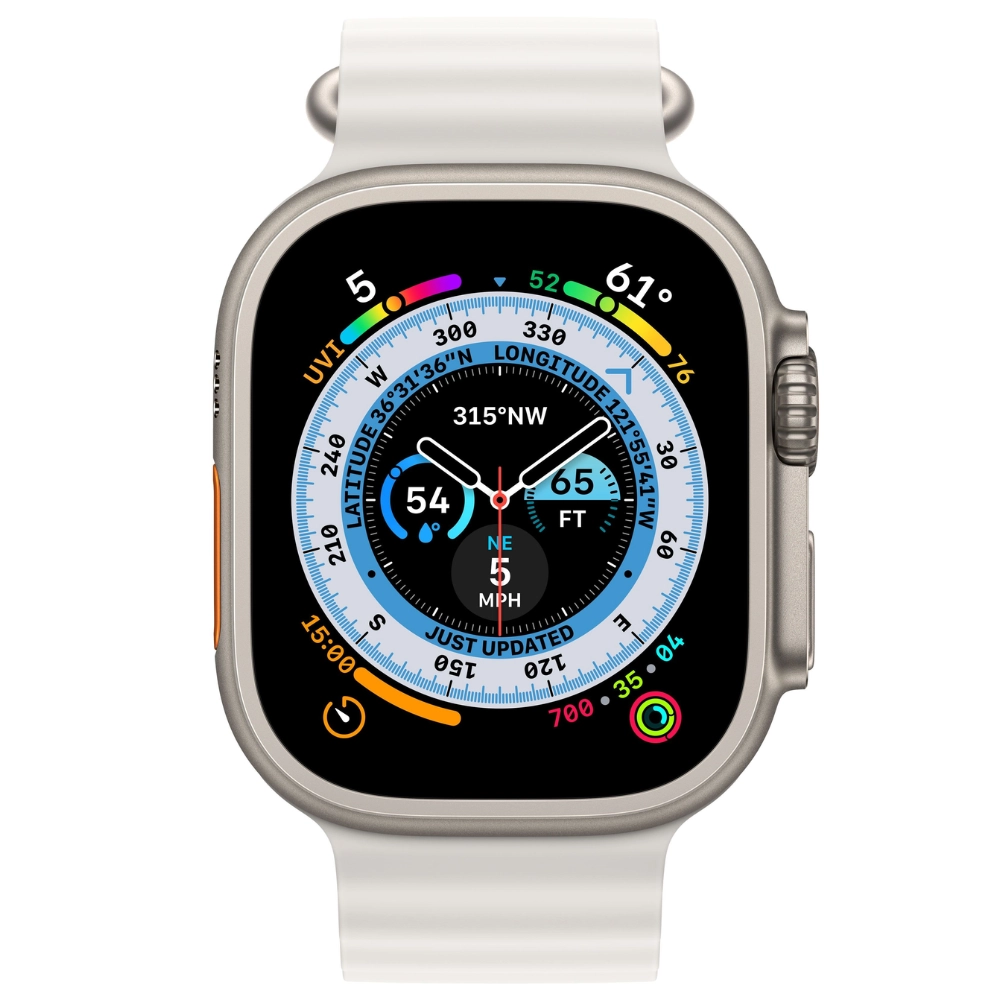 Смарт часы Apple Watch 8 Ultra 49mm White (Ocean) в Узбекистане