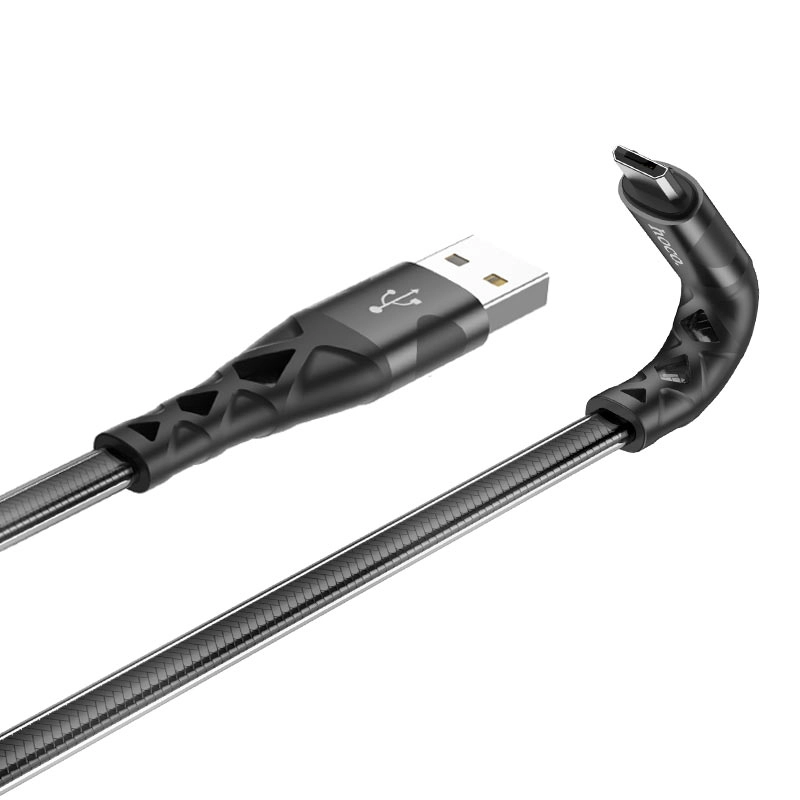 Hoco U105 USB to Micro-USB 1.2m kabeli - rasm №2 Hoco U105 USB to Micro-USB 1.2m kabeli sotib olish