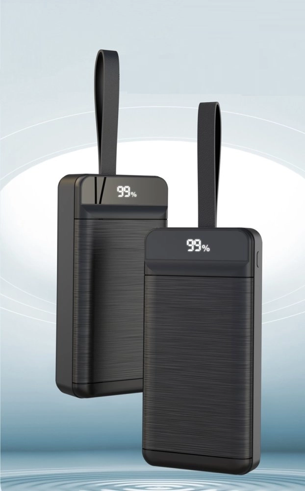 XO Power bank PR160 80000mAh QC22,5W - PD 20W black O'zbekistonda