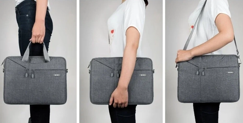 Сумка для ноутбука WIWU City Commuter Bag 15.6" Серый онлайн