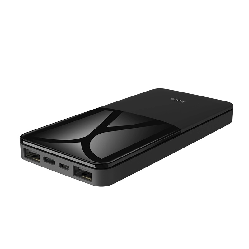 Power bank Hoco J42 10000mAh qora tashqi akkumulyator arzon
