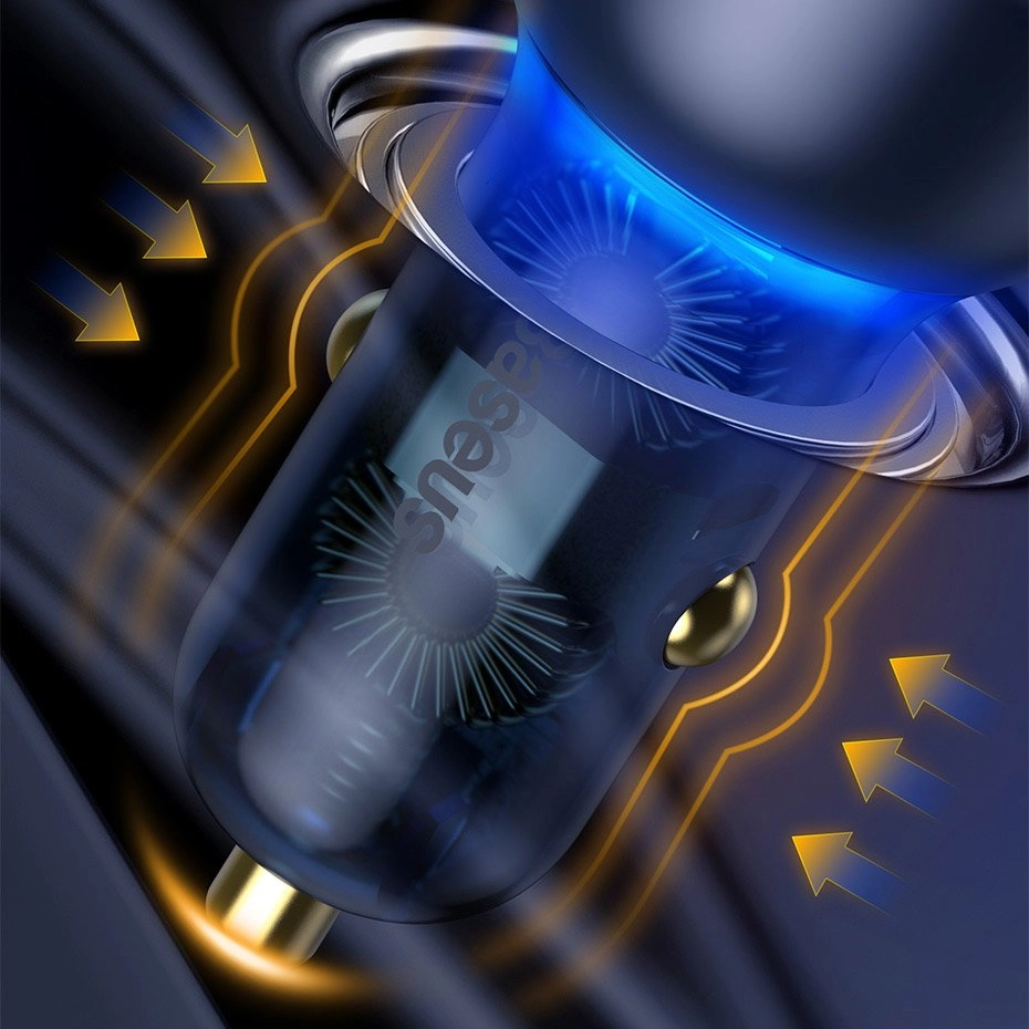 Автомобильное зарядное устройство Baseus Usb/PD CCKX-C0G онлайн