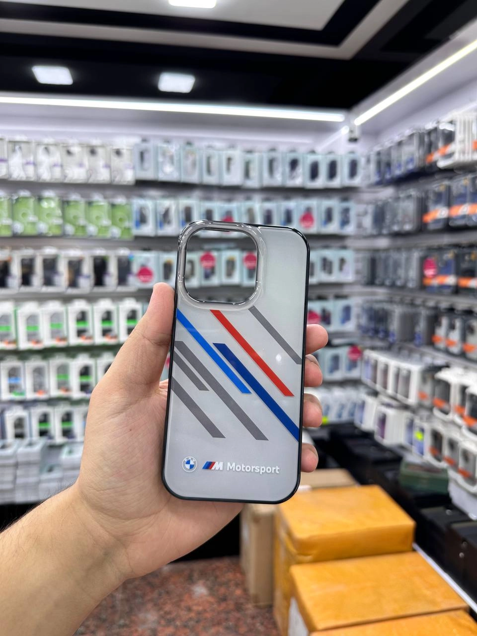 Чехол CG MOBILE BMW Motorsport для Iphone 16 Pro Max рассрочка