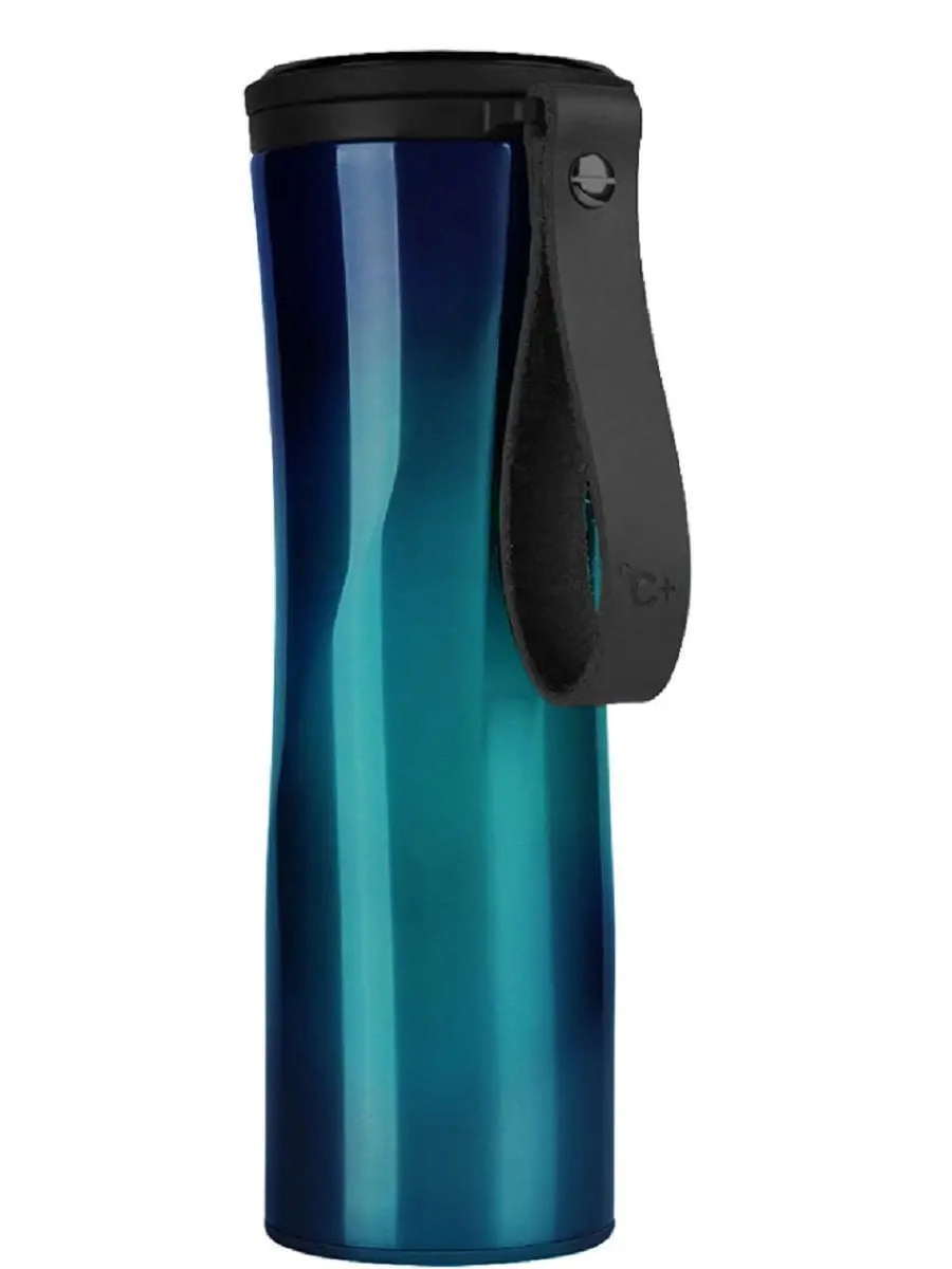 Xiaomi Kiss Kiss Fish Moka Smart Cup OLED ko'k termo-krujkasi, 430 ml arzon