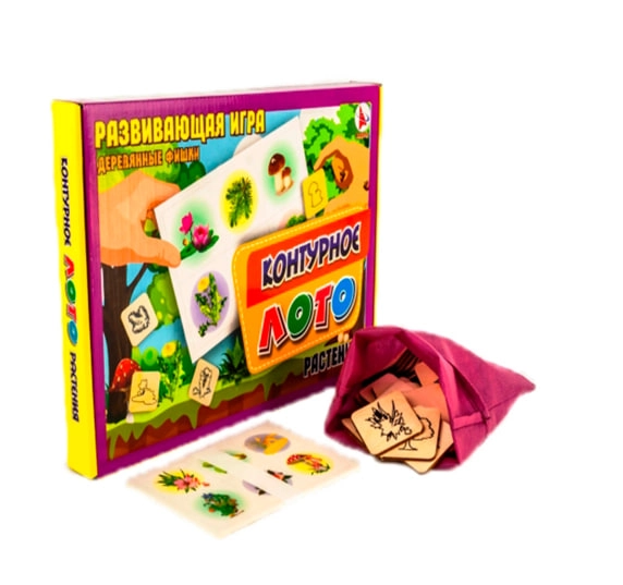 "Лото" контурное РАСТЕНИЯ Р3128 купить