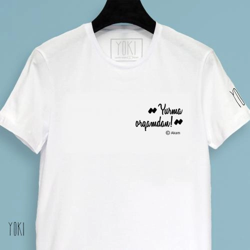 Футболка YOKI "Yurma orqamdan! ©Akam" купить