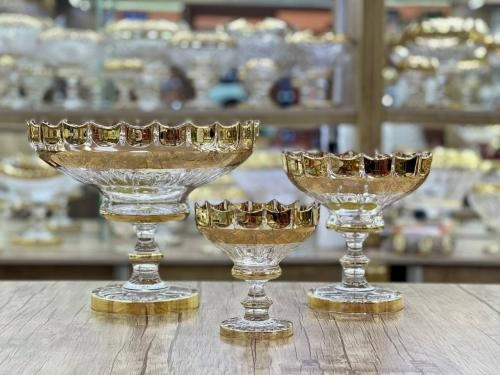 Набор фруктовниц из хрусталя TOMY (12 предметов) характеристики