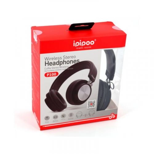Беспроводные наушники ipipoo P-100 Black в Узбекистане