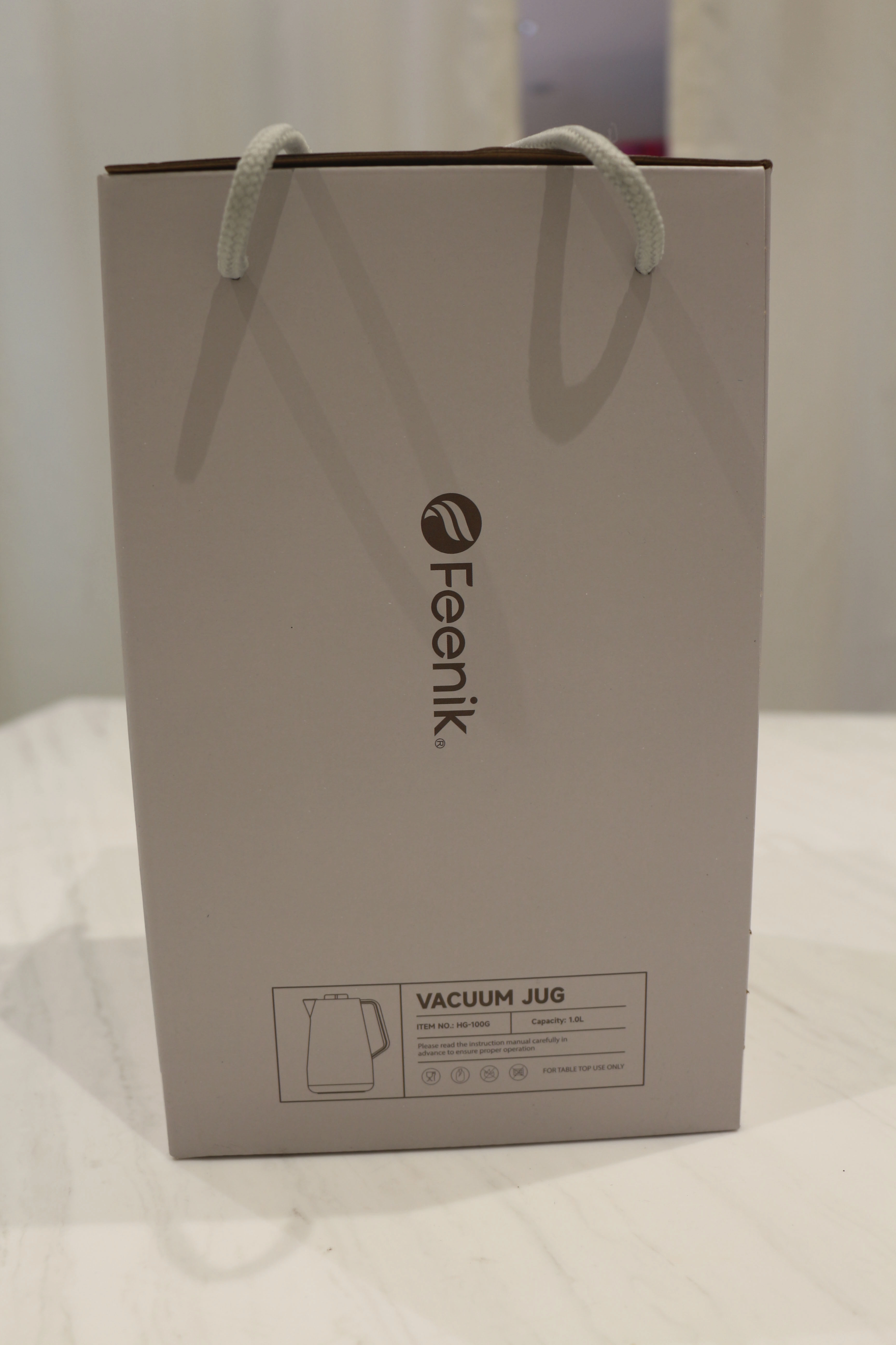 Термочайник Feenik HG-100G 1L (Grey) характеристики