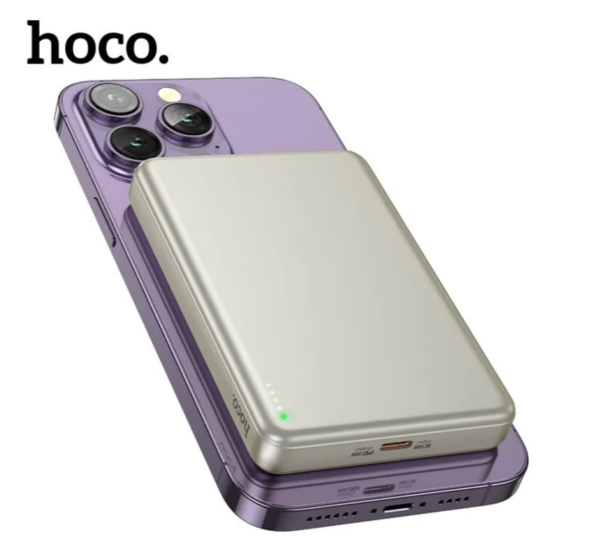 Hoco Q26A 10000mAh simsiz quvvatlovchi tillarang tashqi akkumulyatori arzon