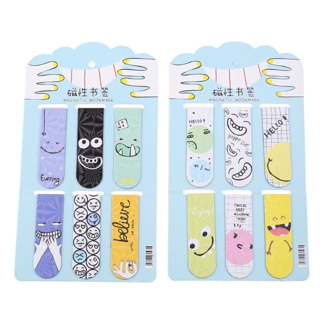 Набор магнитных закладок SQ-2019, 6 шт купить