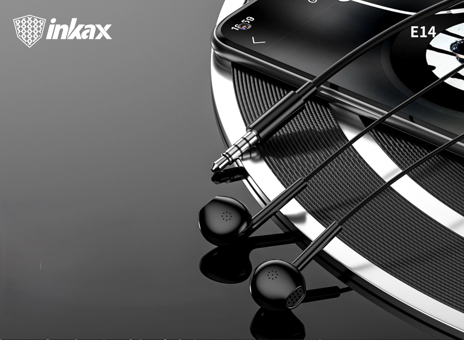 Проводные наушники Inkax E14 HiFi Stereo в Узбекистане