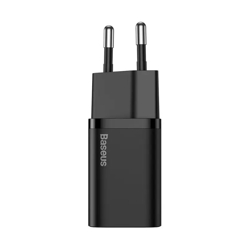 Baseus Speed Mini Quick Charger 1C 20W CCSUP-B01 qora zaryadlovchi qurilmasi arzon