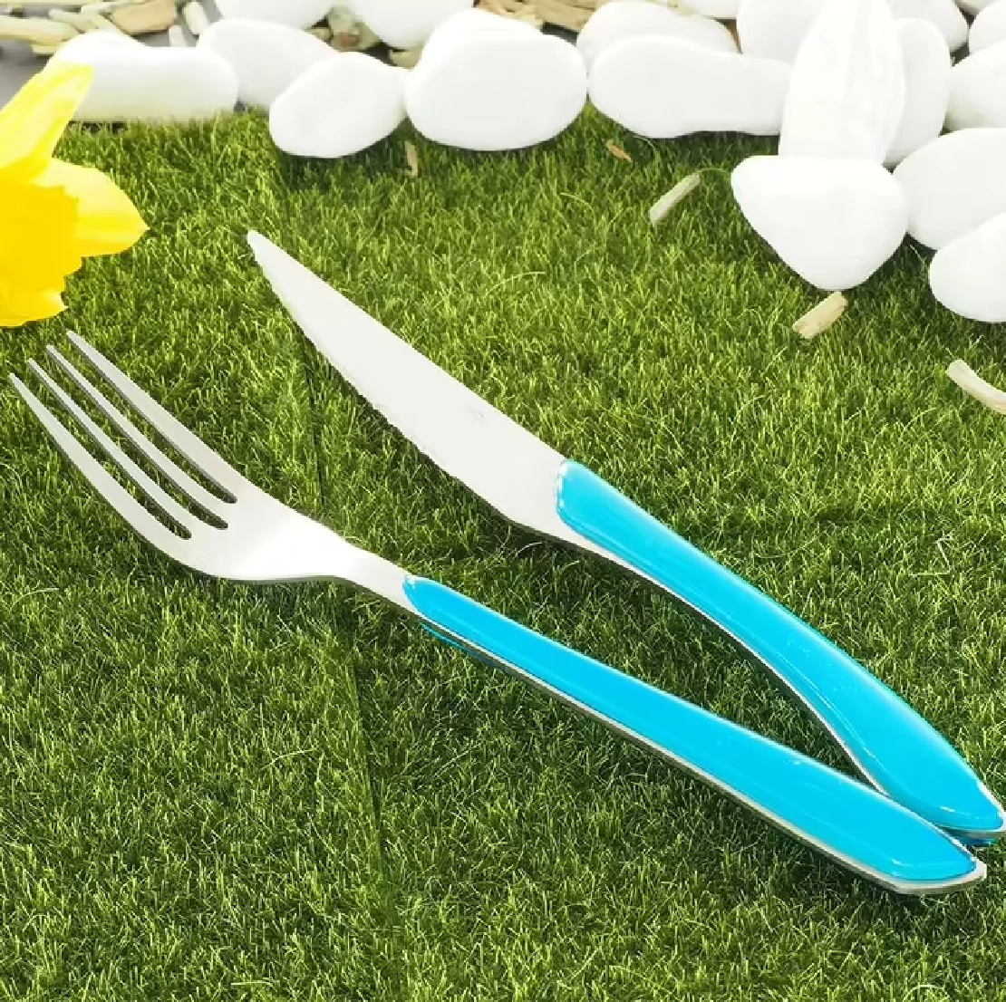 Набор столовых приборов 24 предмета "Eclat Turquoise", AMEFA 2214TUPA10C40 недорого