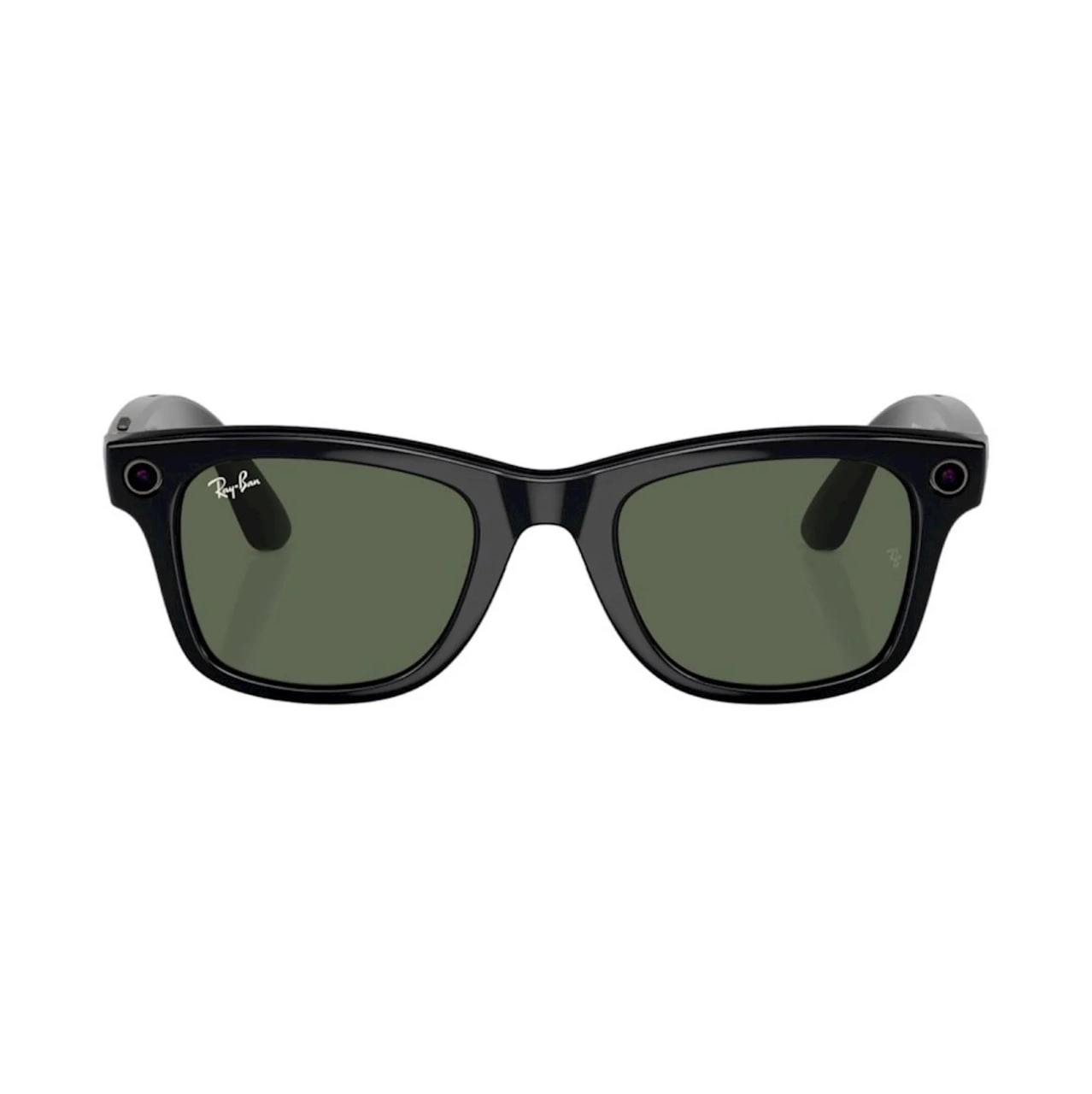 Ray-Ban Meta Wayfarer RW4012 (Gen 2) Shiny Black yashil linzali aqlli ko'zoynaklari arzon