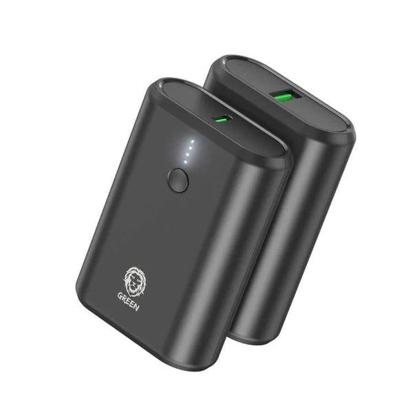 Внешний аккумулятор Power Bank Green Lion 10000 мАч PD 20W,Black в Узбекистане