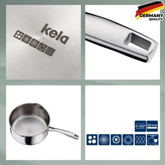 Набор ковшей KELA Flavoria, 16/18/20 см, 1,3/1,8/2,6 л цена