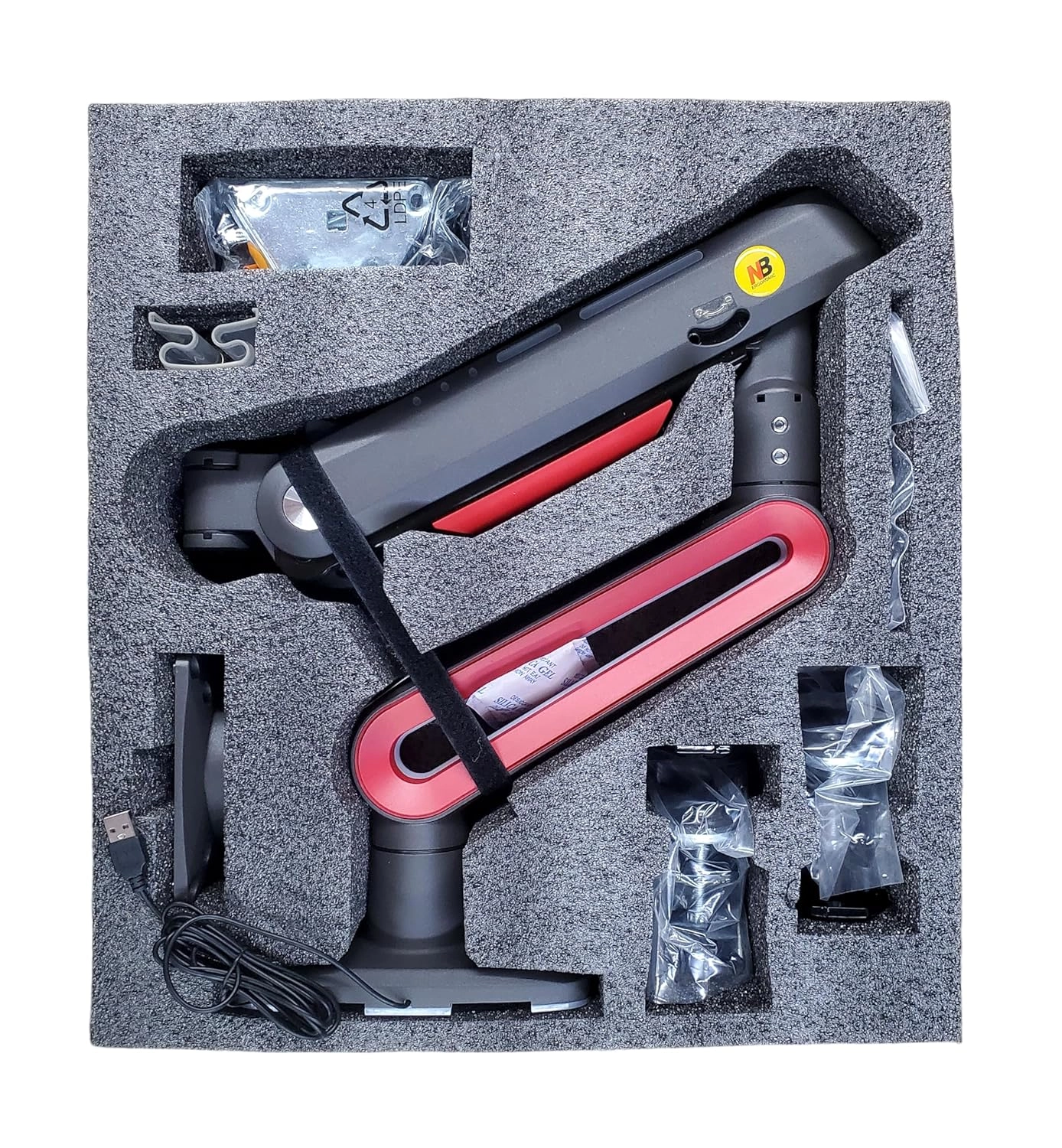 Кронштейн для монитора NB North Bayou L60 RGB (32"- 60") , Black цена