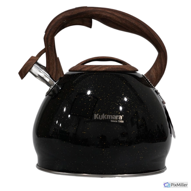 Чайник нержавейка Гранит,чёрный  Kukmara 3,0 л (kuk-07/3103) купить