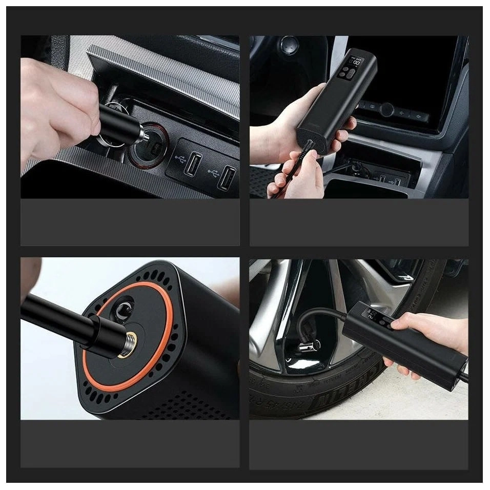 Автомобильный компрессор Baseus Super Mini Inflator Pump CRCQ000001 онлайн