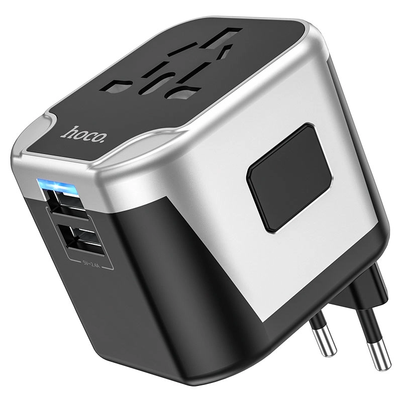 Зарядное устройство Hoco AC5 Universal Travel Adaptor купить