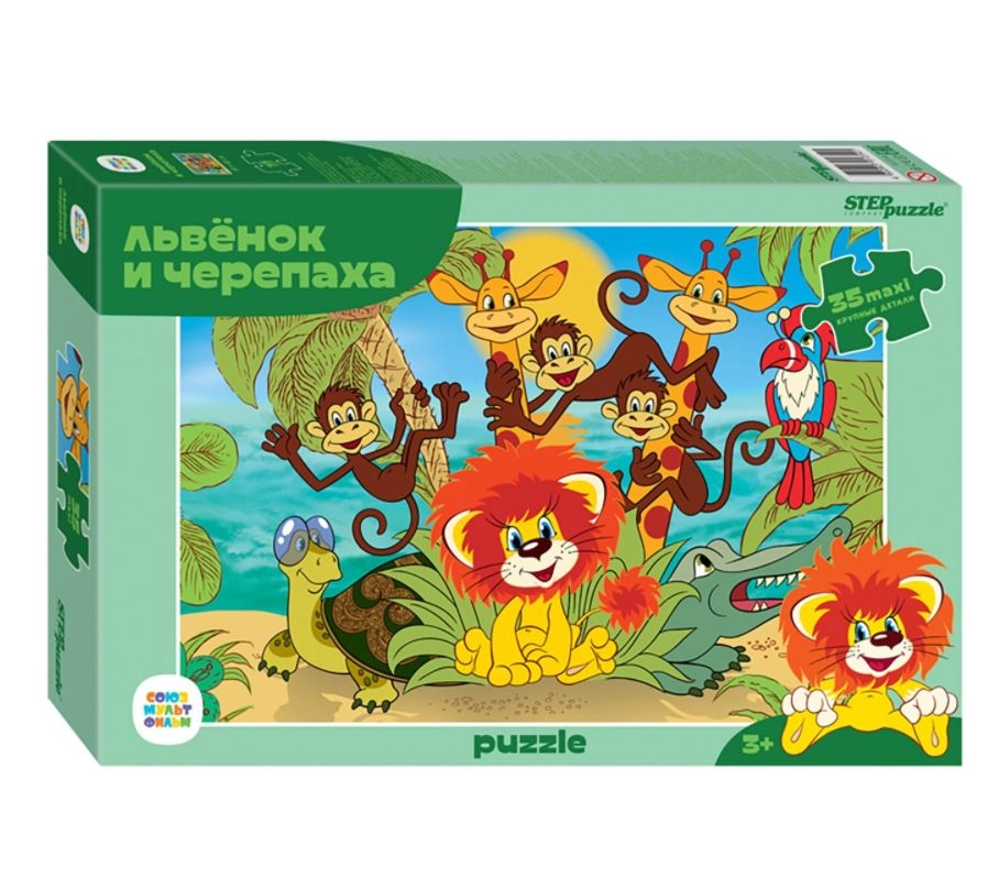 Mozaika "puzzle" 104 "Львенок и Черепаха" sotib olish