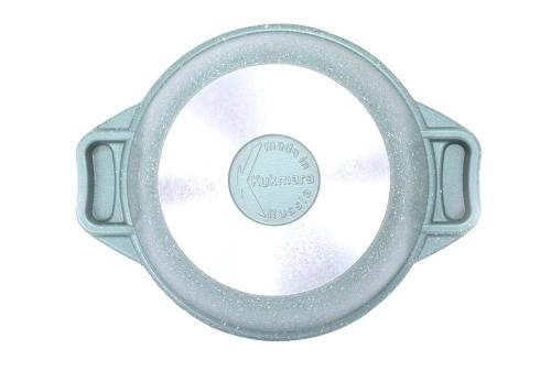 Кастрюля Kukmara 1 л линия Мраморная (Тёмный мрамор, Кофейный мрамор) цена