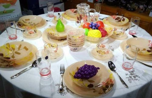 Colchique – 46 buyumli Luminarc dasturxon servizi sotib olish