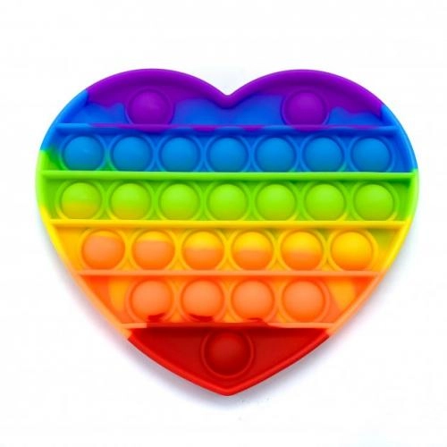 Yurak shaklli Pop it antistress-o‘yinchog‘i sotib olish