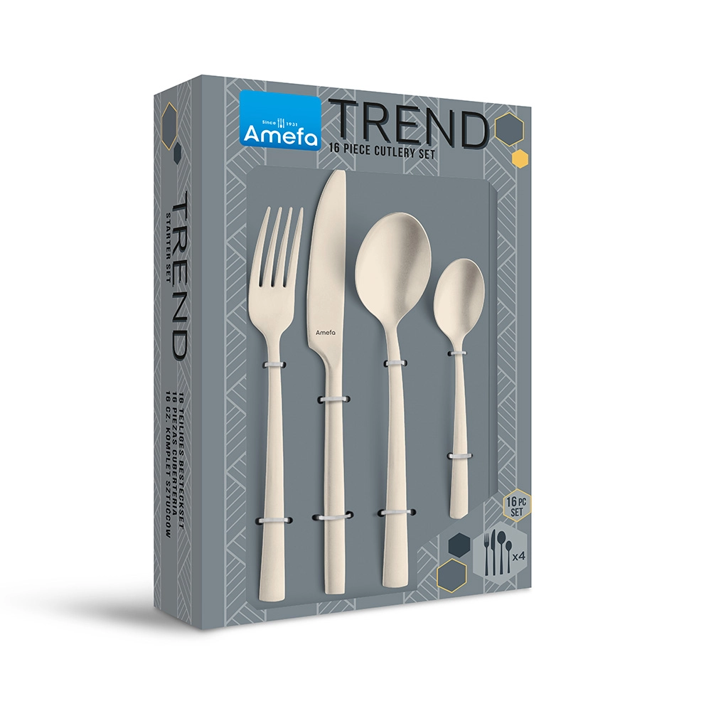 AMEFA "Vinatge Champagne 16" oshxona anjomlari to'plami, 9035VCVG17B78 O'zbekistonda