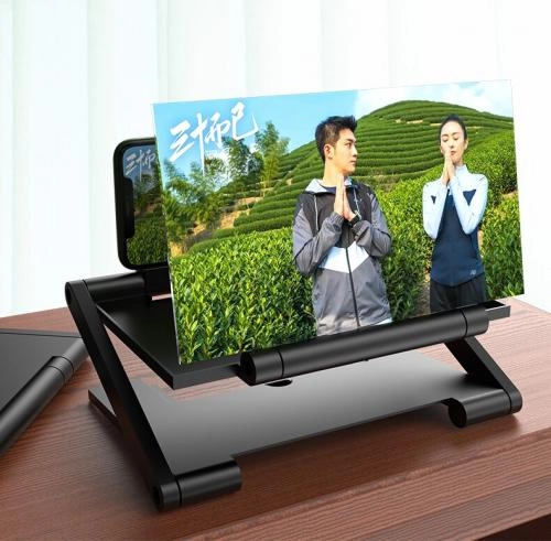 Подставка-увеличитель для смартфона Enlarged Magnifier 8D (Black) - фото №4 Подставка-увеличитель для смартфона Enlarged Magnifier 8D (Black) в Узбекистане