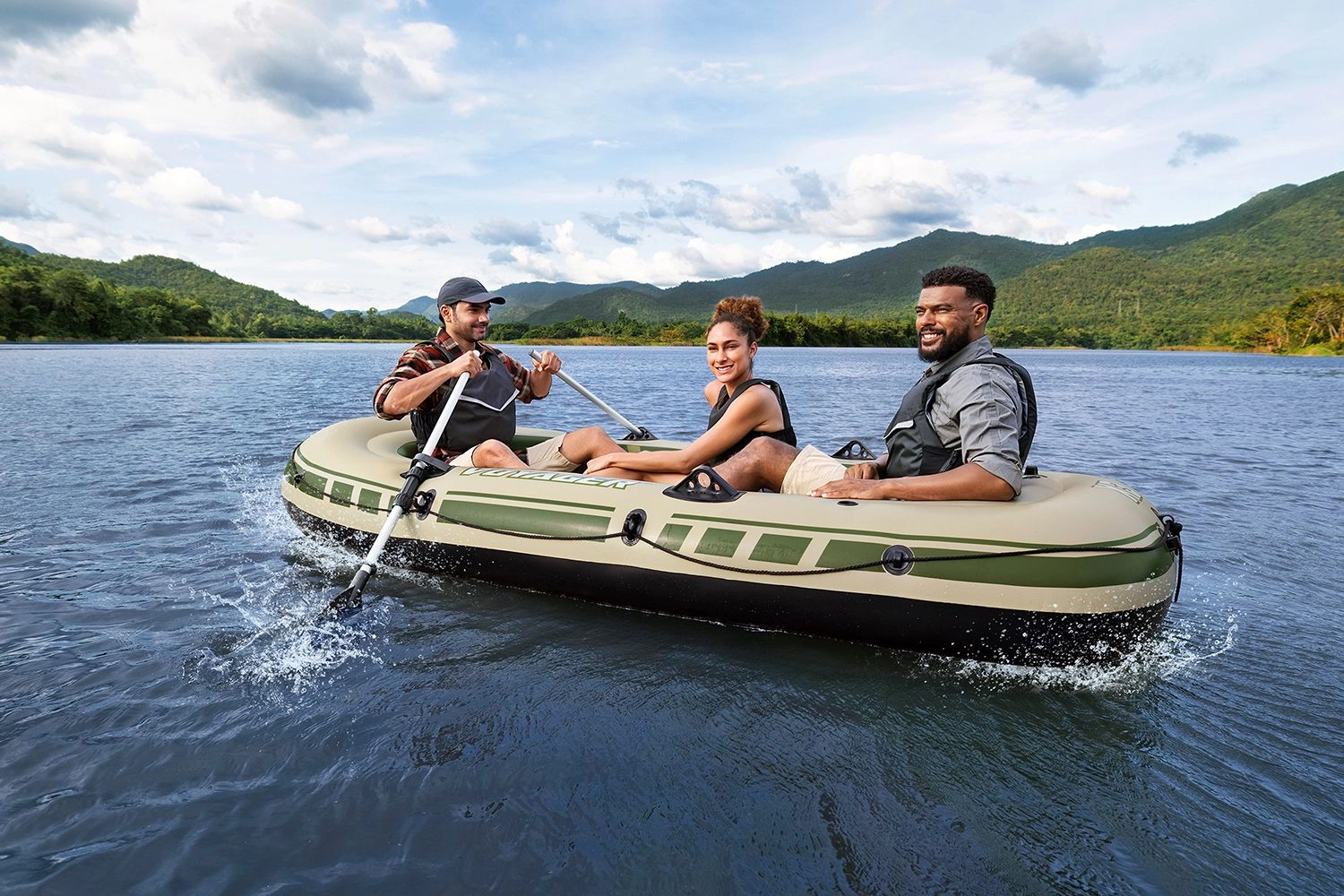 Shishiriladigan qayiq Bestway Hydro-Force Voyager X3 narxi