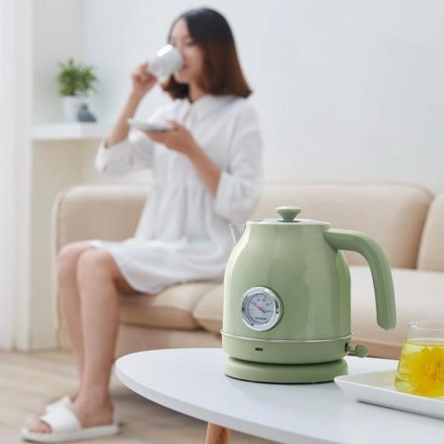 Чайник Xiaomi Qcooker Retro Kettle (с датчиком температуры) Green недорого