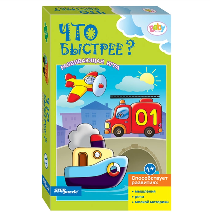 "Что быстрее" (Baby Step) o'quv o'yini sotib olish