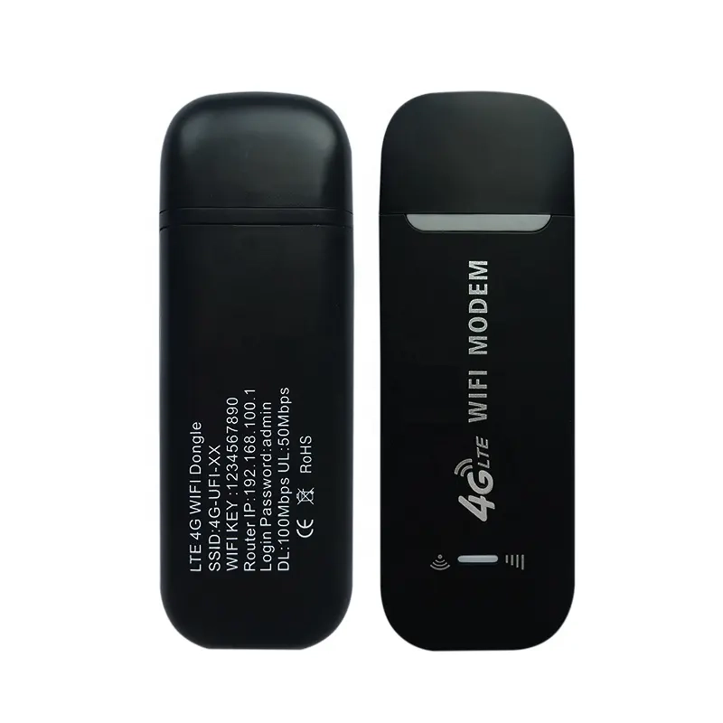 Модем Dongle USB 4G Modem WiFi Hotspot черный купить