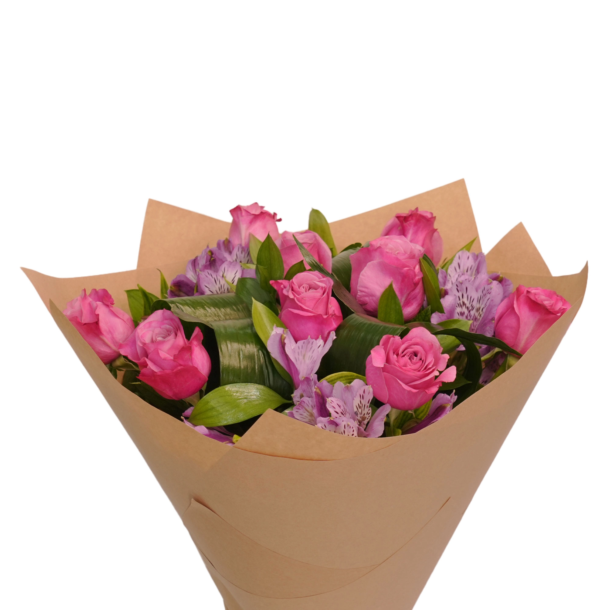 "Atirgul Alfa" guldastasi (9 dona) sotib olish