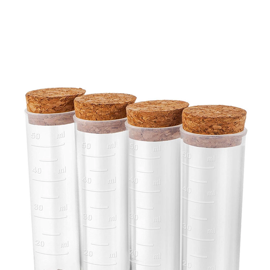 Набор для специй Sugar&Spice Rosemary 4 шт. с пробковыми крышками недорого