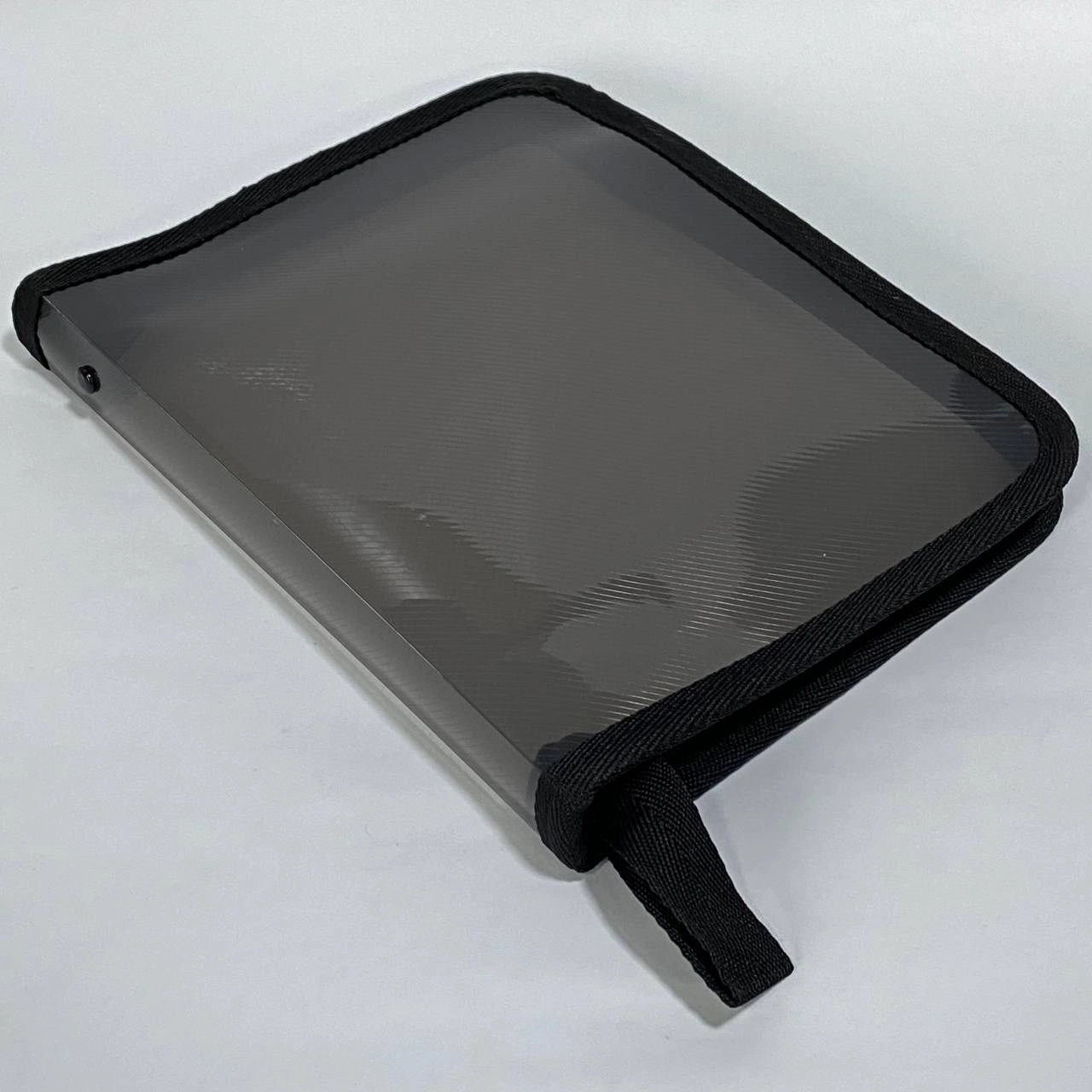 Папка для документов и канцелярии A5, с замком и ручкой, пластиковая недорого