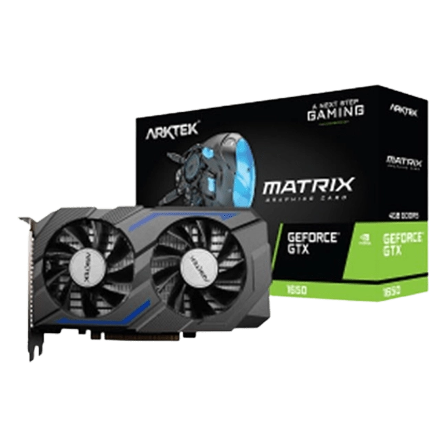 Видеокарта Arktek – 4GB GeForce GTX1650 128Bits GDDR6 купить