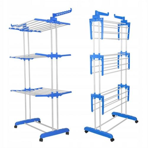 JBY.TOPY – g‘ildirakli va 3 pog‘onali kiyim quritgich sotib olish