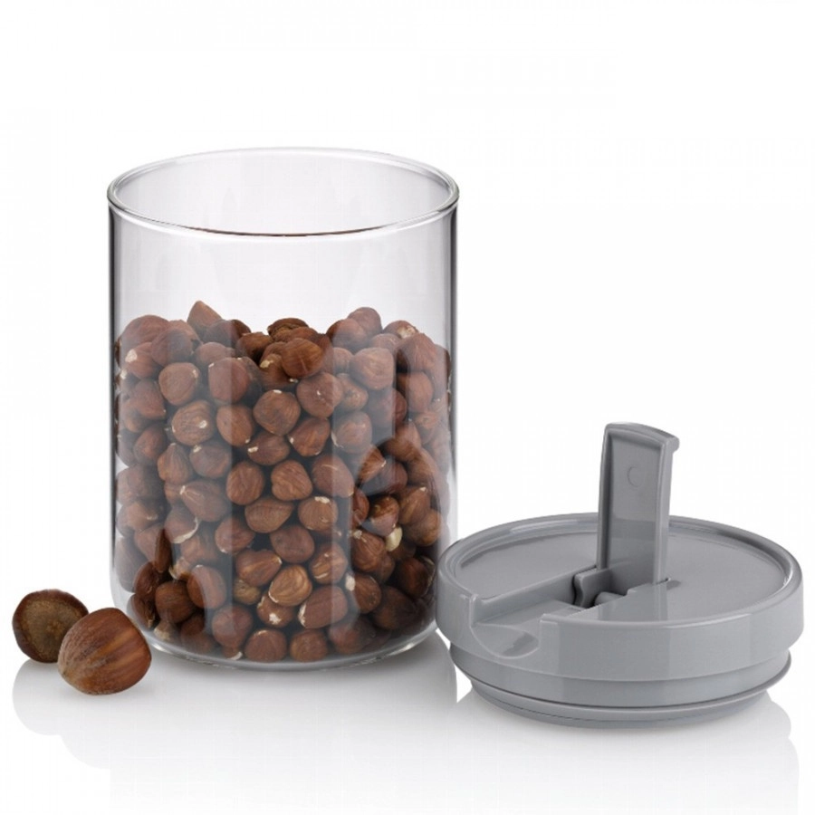 Емкость для хранения сыпучих KELA Arik, серая (0,9 л) 12108 в Узбекистане