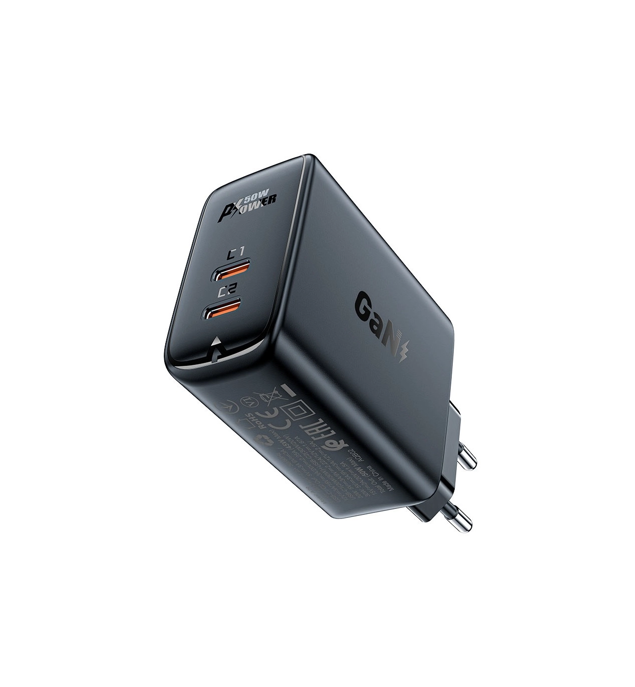 Двухпортовое зарядное устройство AceFast A29 PD50W GaN купить