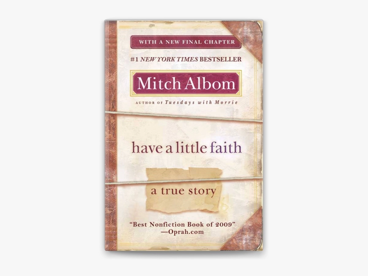 Mitch Albom: Have a little faith a true story sotib olish