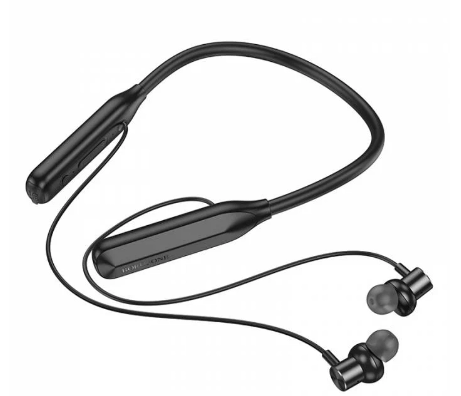 Беспроводные наушники Borofone BE68 черный недорого