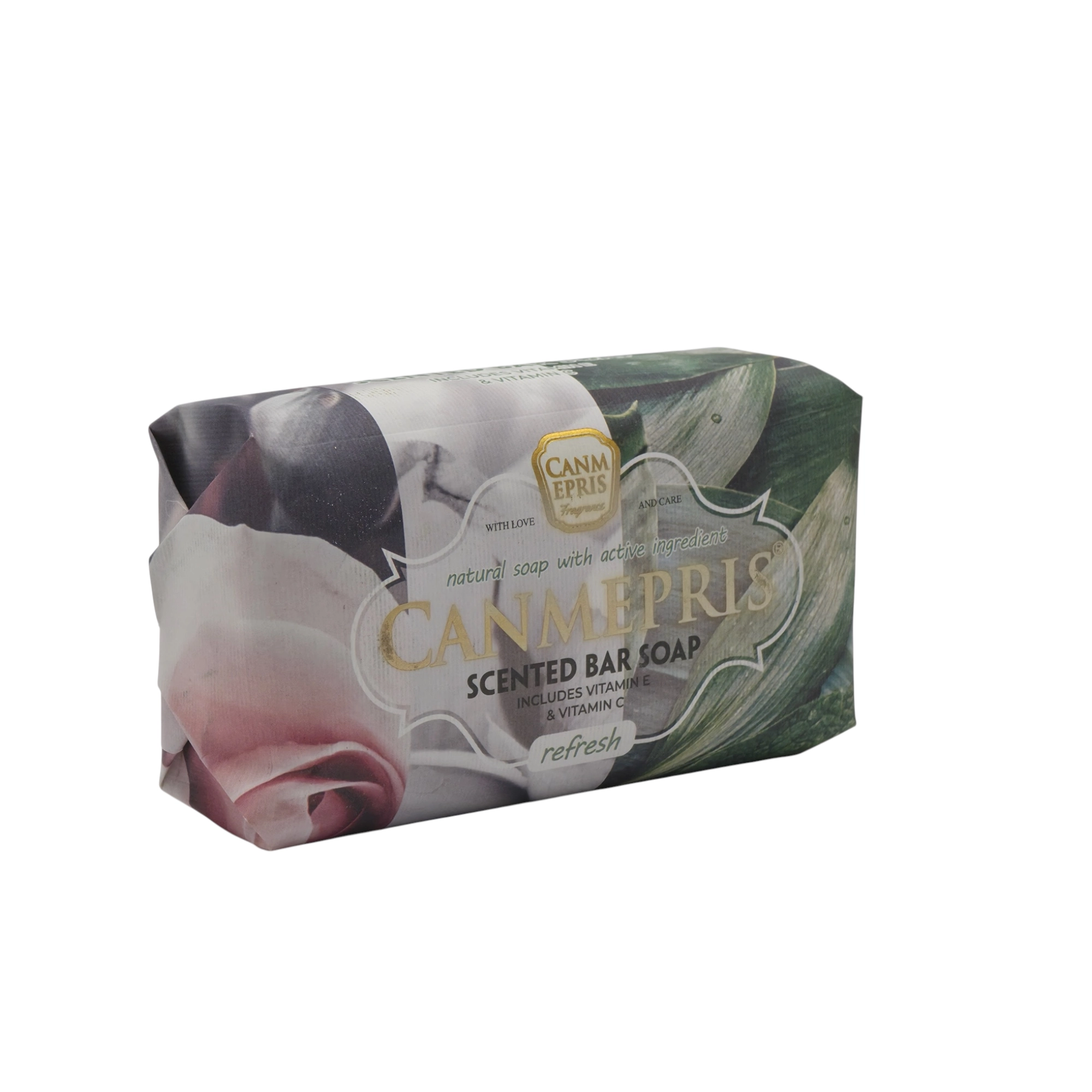 Namlovchi sovun Canmepris Scented Bar Soap Refresh E va C vitaminlari bilan. Original sotib olish