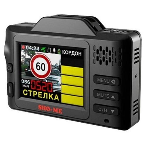 Видеорегистратор с радар-детектором Sho-Me Combo Smart Signature GPS, ГЛОНАСС в Узбекистане