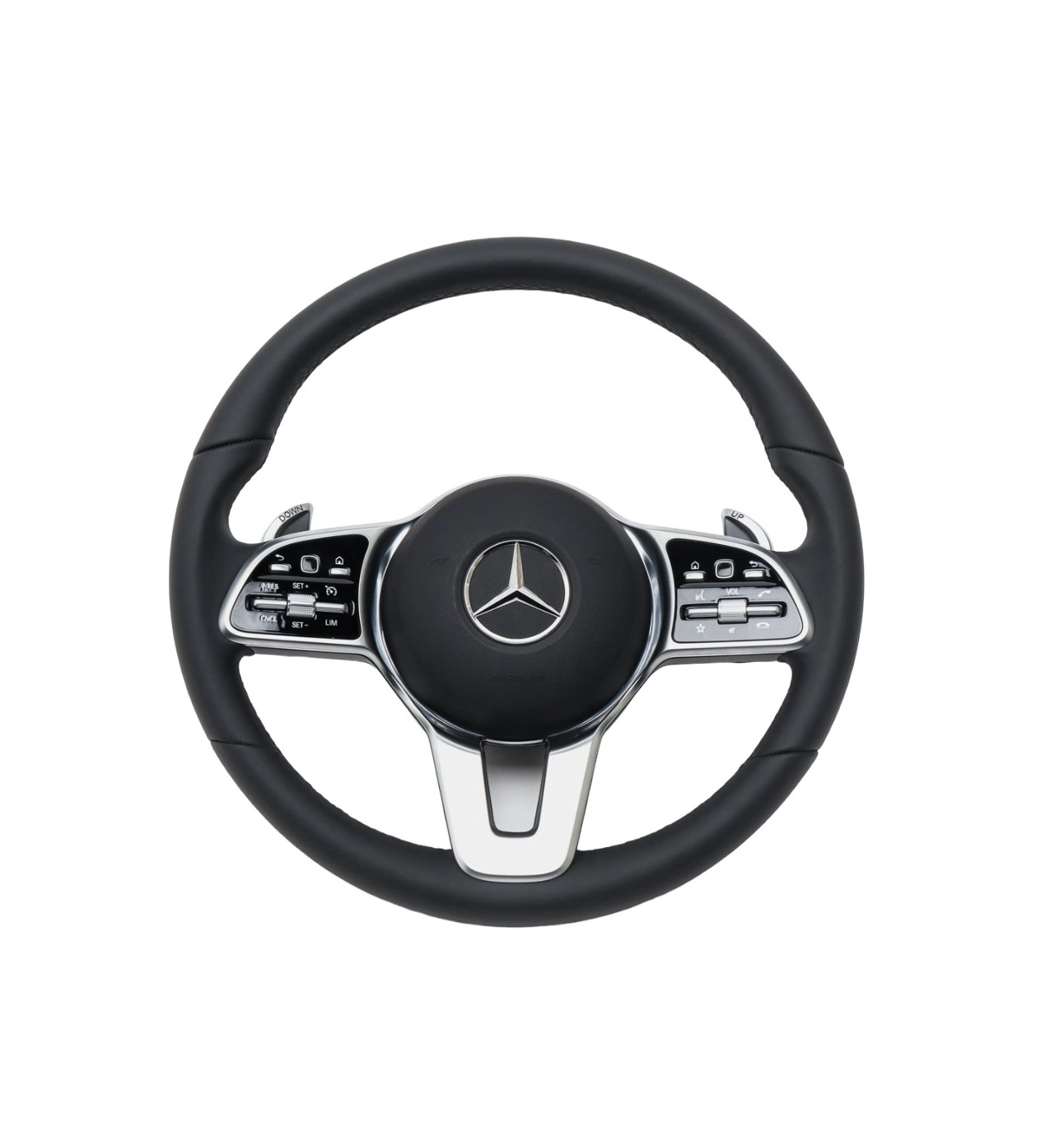 Avtomobil ruli Mercedes-Benz AMG E-Class W222  Tiptronik RL, charmli, qora - rasm №2 Avtomobil ruli Mercedes-Benz AMG E-Class W222  Tiptronik RL, charmli, qora sotib olish