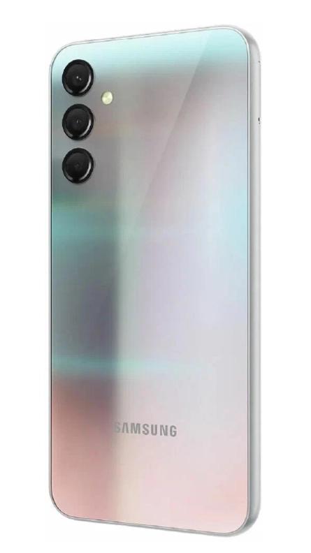 Смартфон Samsung Galaxy A24 6/128GB Серебристый рассрочка