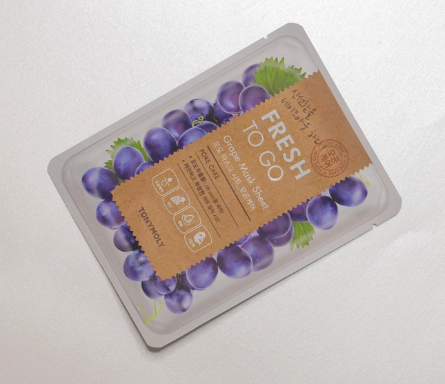 ТКАНЕВАЯ МАСКА ВИНОГРАД FRESH TO GO MASK SHEET GRAPE купить