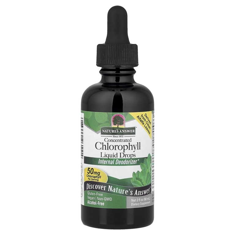 Nature&rsquo;s Answer Chlorophyll Concentrate, концентрированный хлорофилл в каплях, 60 мл (2 жидк. унции) (26111) недорого